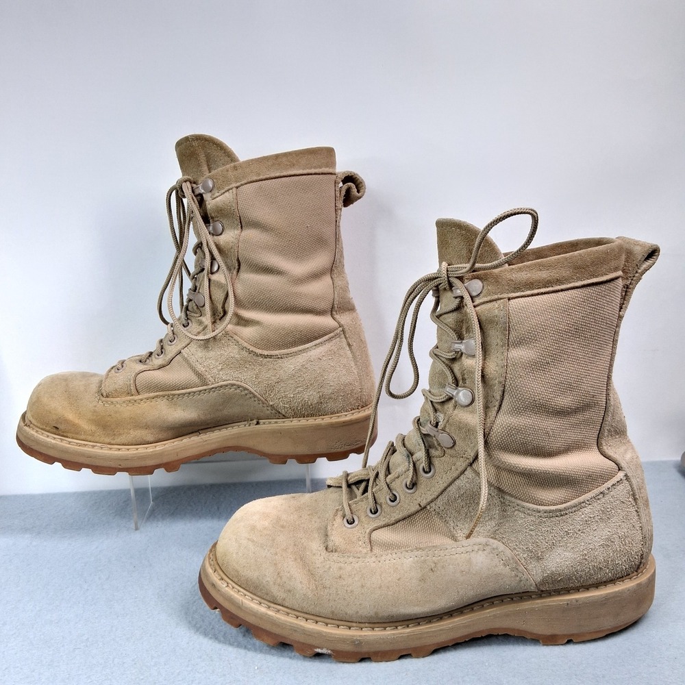 Bates E33500A US Army Flight Combat Vehicle Crewman Boots Mens 7 XW